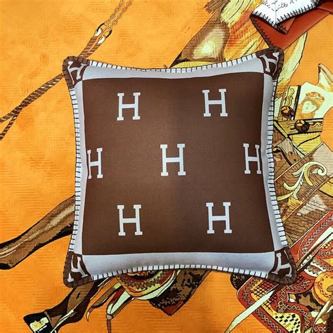 hermes avalon pillow replica|hermes scarf pillows.